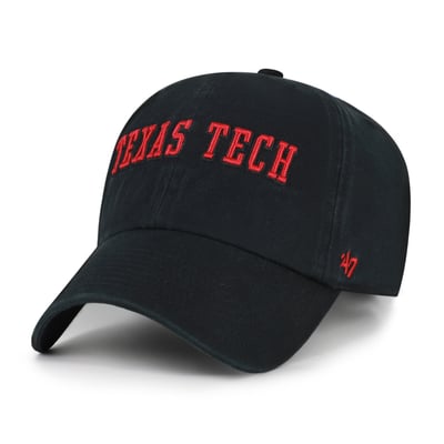  Texas Tech Red Raiders '47 Unisex Vault Clean Up Adjustable Hat - Black