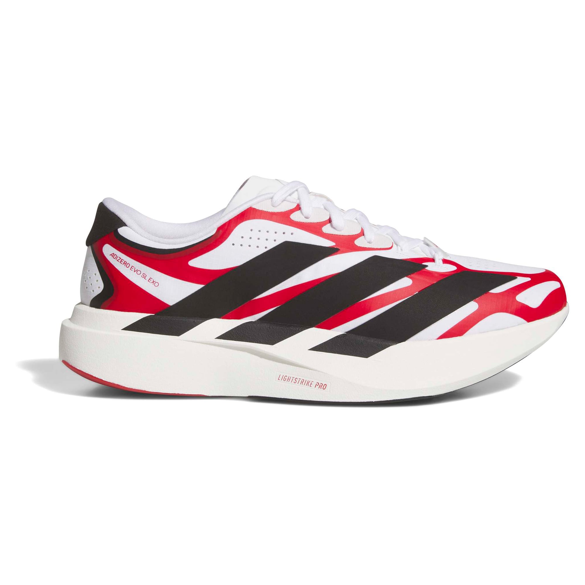 Unisex adidas  White Texas Tech Red Raiders Adizero EVO SL EXO Sneakers