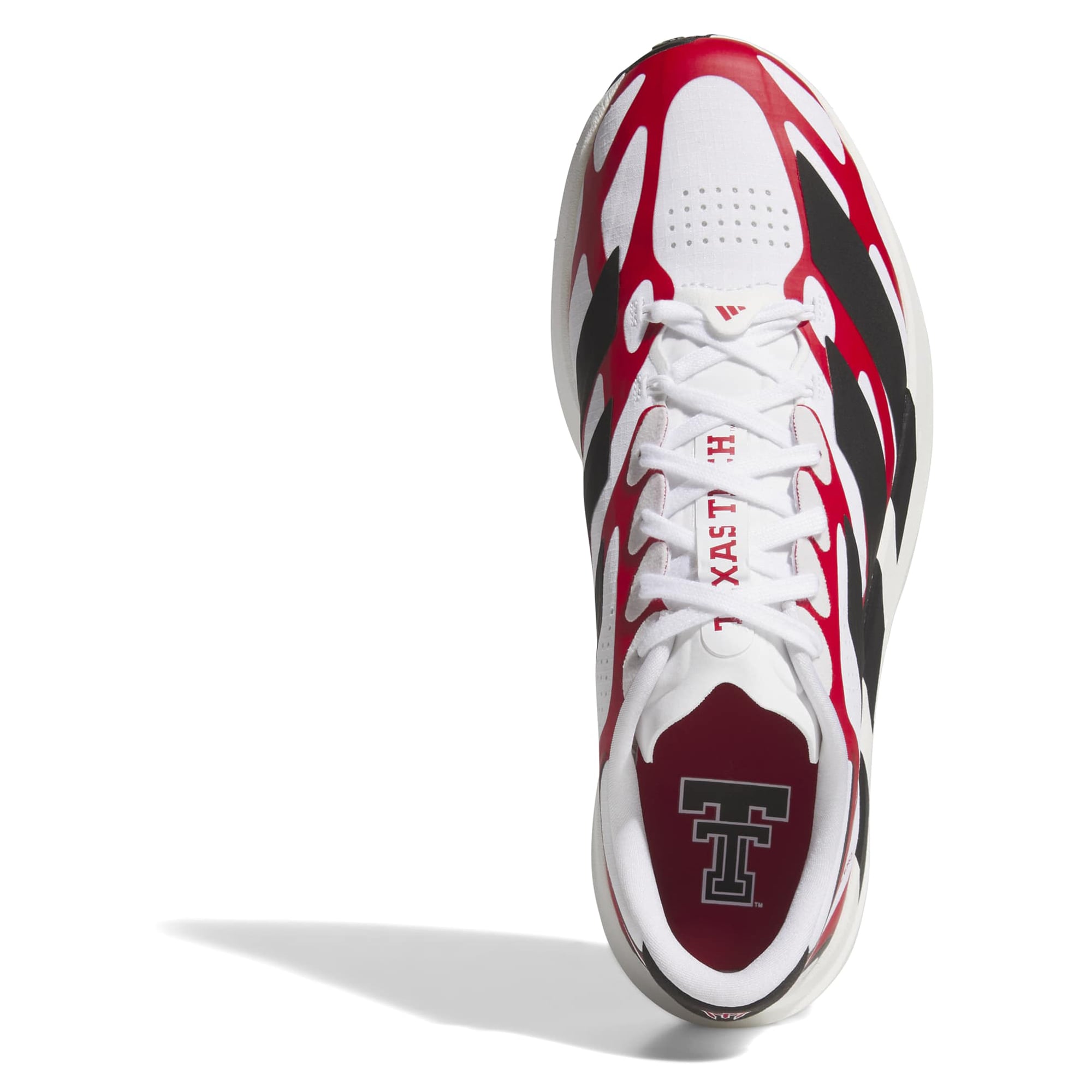 Unisex adidas  White Texas Tech Red Raiders Adizero EVO SL EXO Sneakers