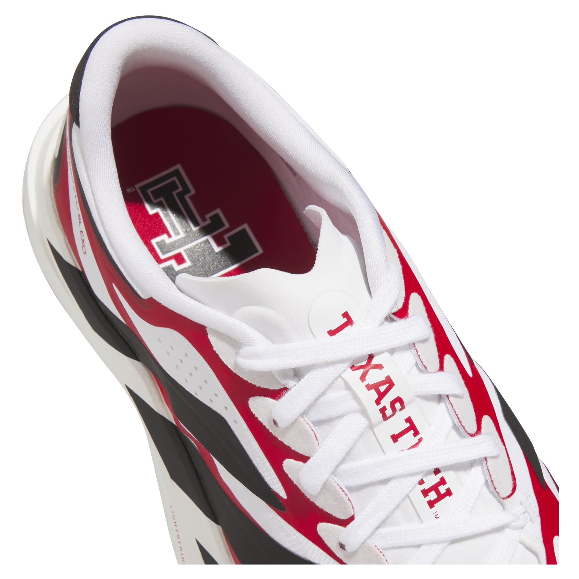 Unisex adidas  White Texas Tech Red Raiders Adizero EVO SL EXO Sneakers