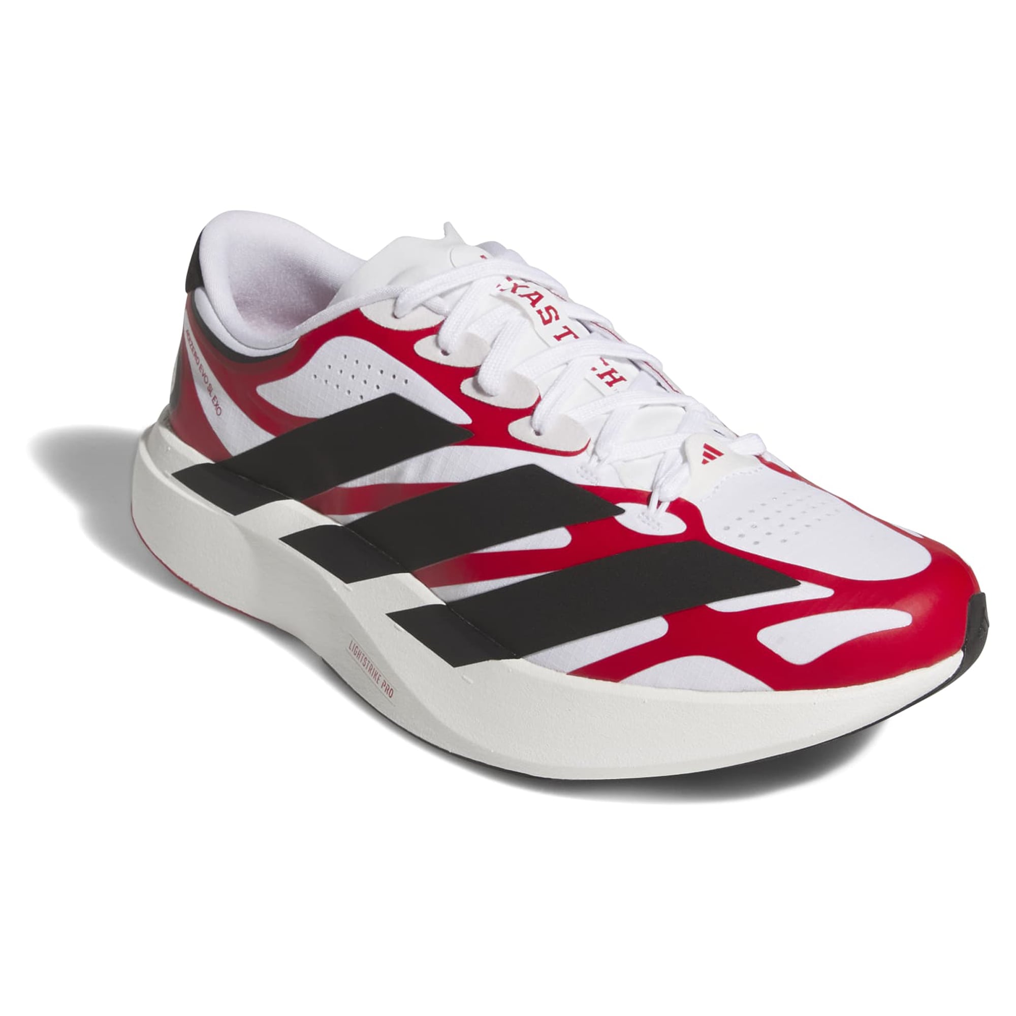 Unisex adidas White Texas Tech Red Raiders Adizero EVO SL EXO Sneakers