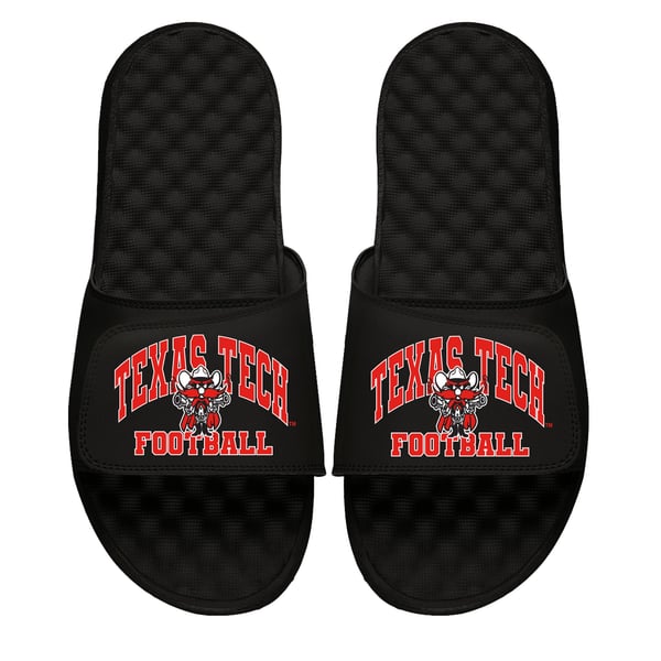 NWT Texas Tech Red Raiders Slides Sandals Men\'s Size 9 Mens Texas Tech Shoes, Mens Texas Tech Shoe, Socks | shop  main image 4