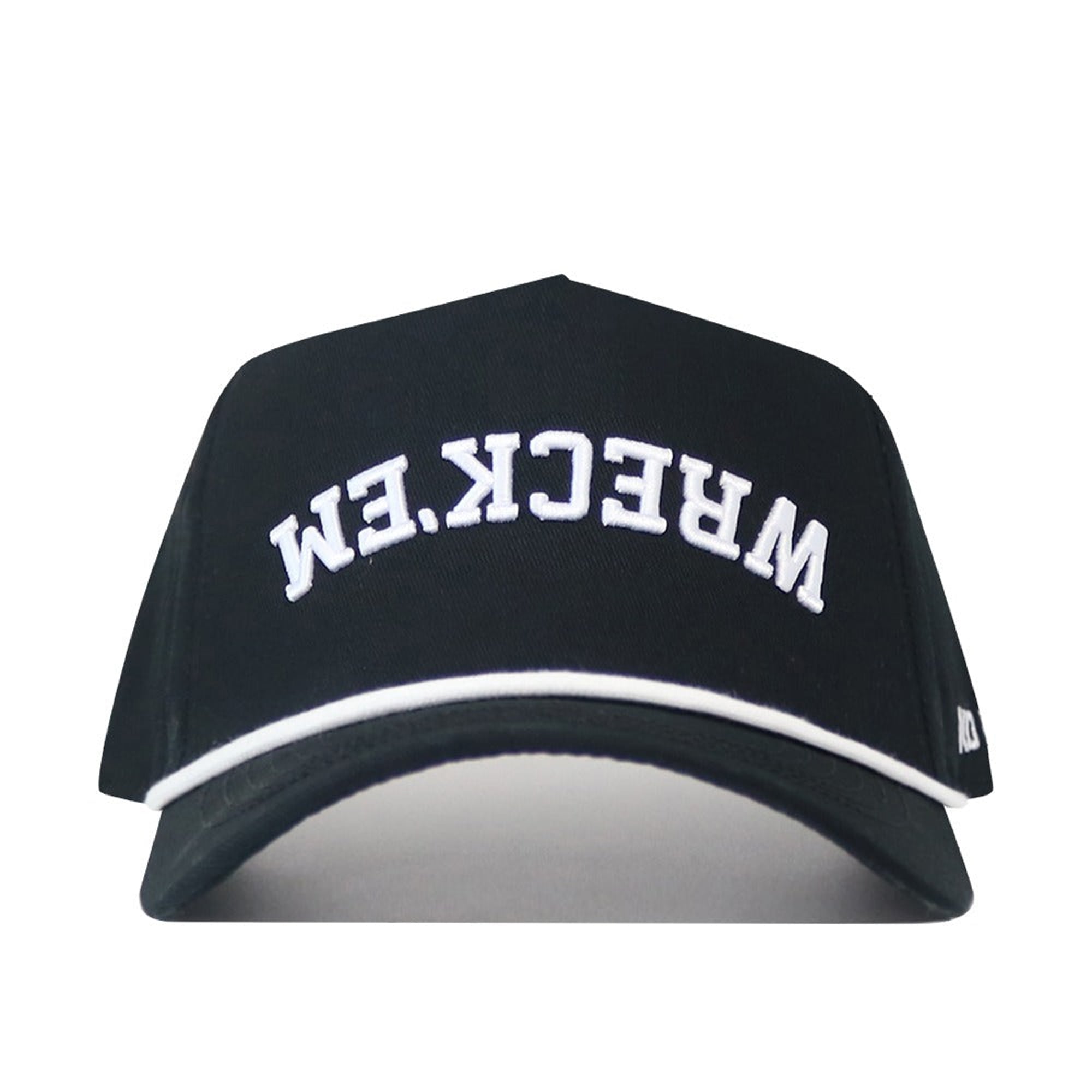 Casquette unisexe No Rivals noire Texas Tech Red Raiders avec corde à l'envers ajustable