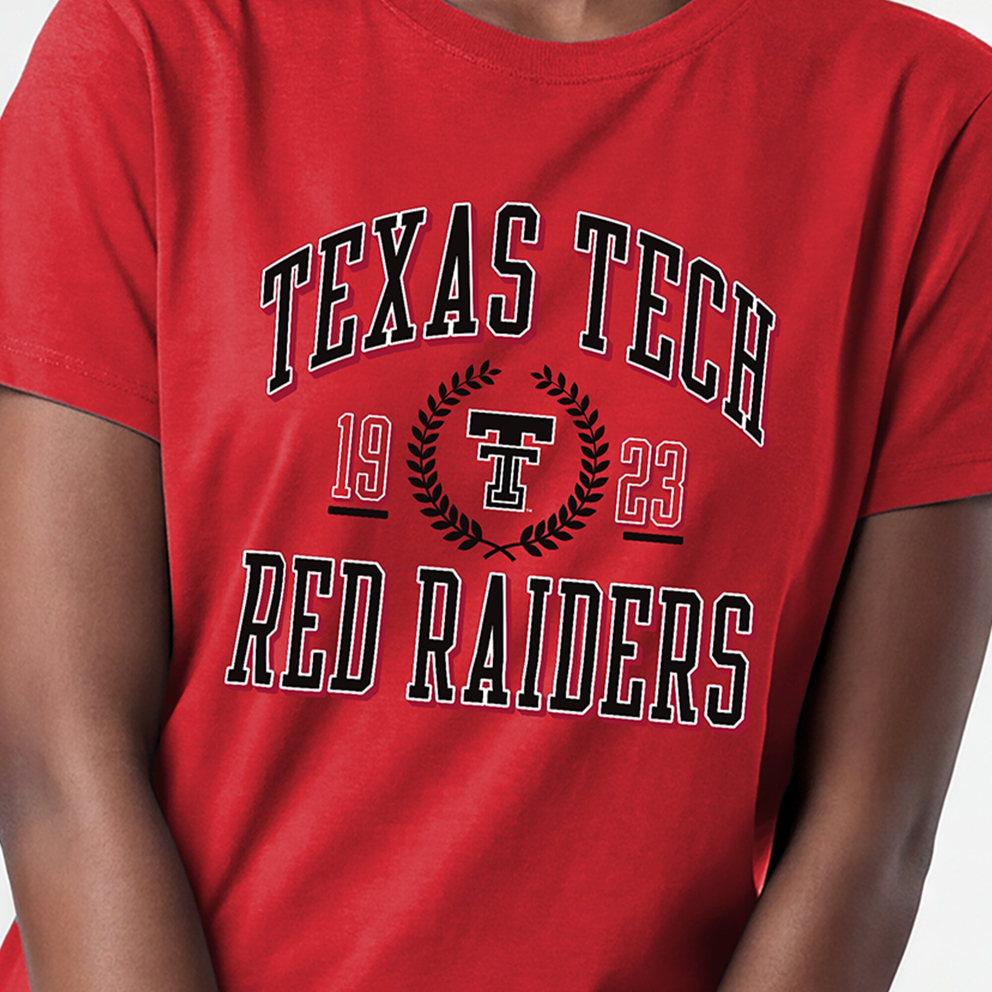 Women's Champion Red Texas Tech Raiders Lifestyle T-Shirt