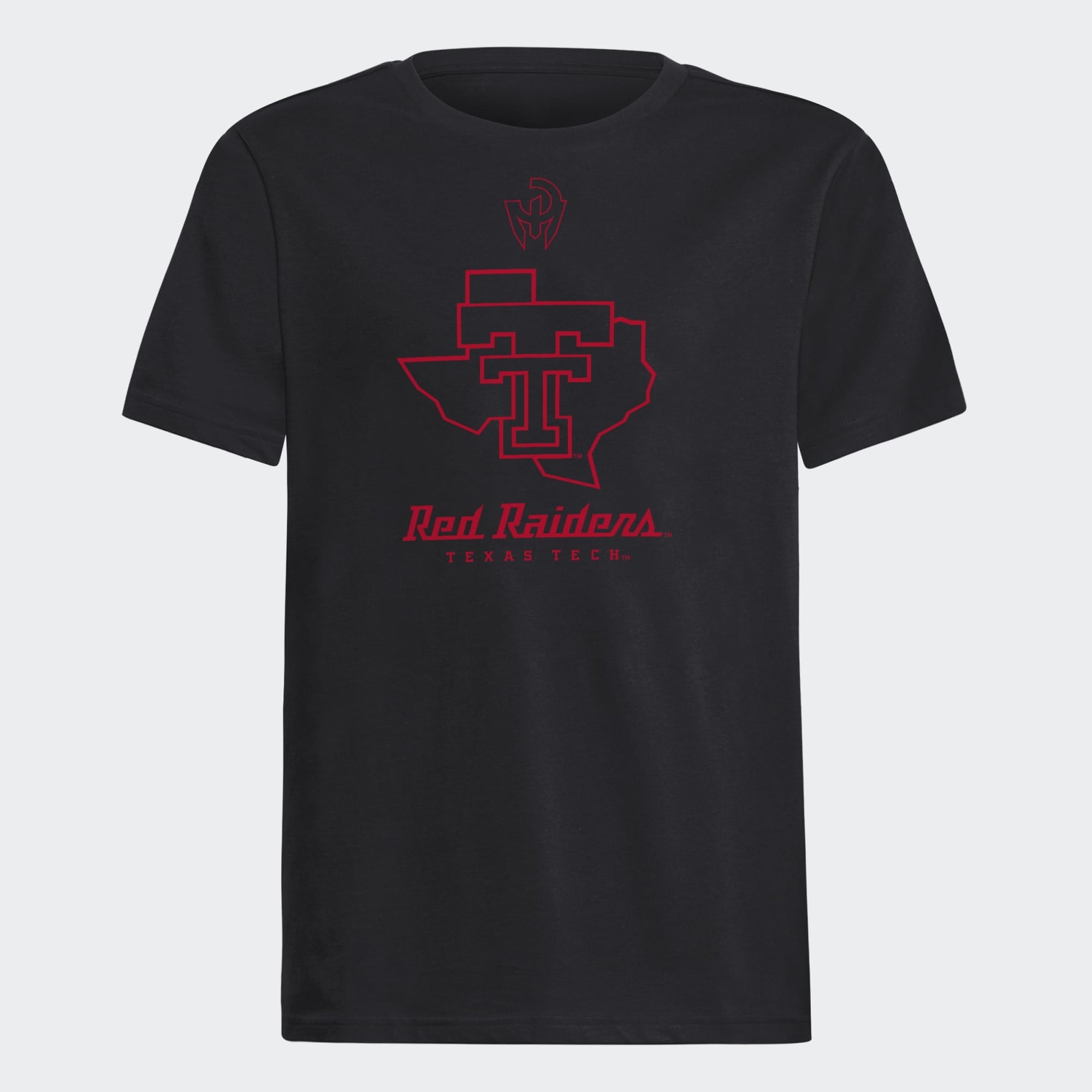 Youth adidas Black Texas Tech Red Raiders Strategy Pack T-Shirt