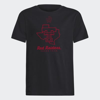  Texas Tech Red Raiders adidas Youth Strategy Pack T-Shirt - Black
