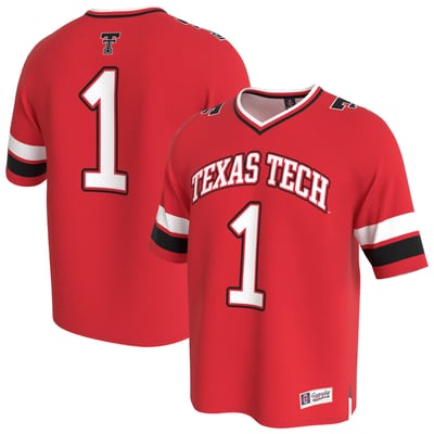 Texas Tech Red Raiders GameDay Greats Youth Lightweight Collegiate Football Fashion Jersey - Red