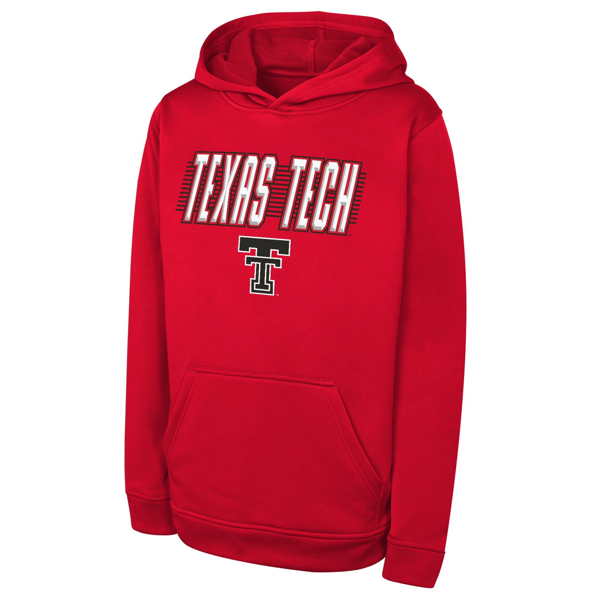 Sweat à capuche de performance Youth Outerstuff rouge Texas Tech Red Raiders Sack Party