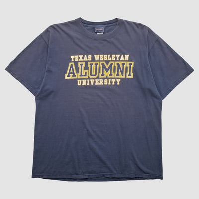 Texas Wesleyan Rams Jansport 2000s T-shirt - Navy - 2XL by Fanatics Real Vintage