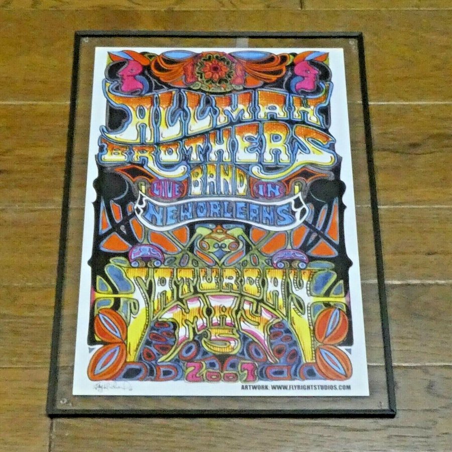 First Concert Frame Concert Poster Frame