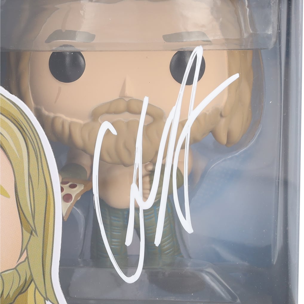 Chris Hemsworth Avengers Endgame Autographed Bro Thor #578 Funko Pop!