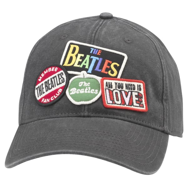 The Beatles American Needle Iconic Adjustable Hat - Black display picture 2