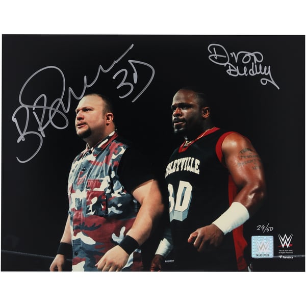 T-shirt Dudley Boyz Big Face Concert Unisexe - Neuf Avec étiquettes, Personnalisable