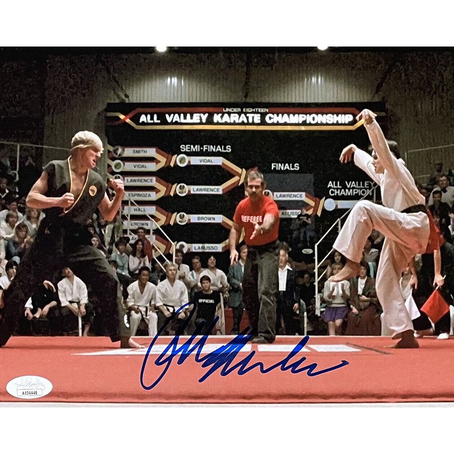 Ralph Macchio Karate Kid Crane