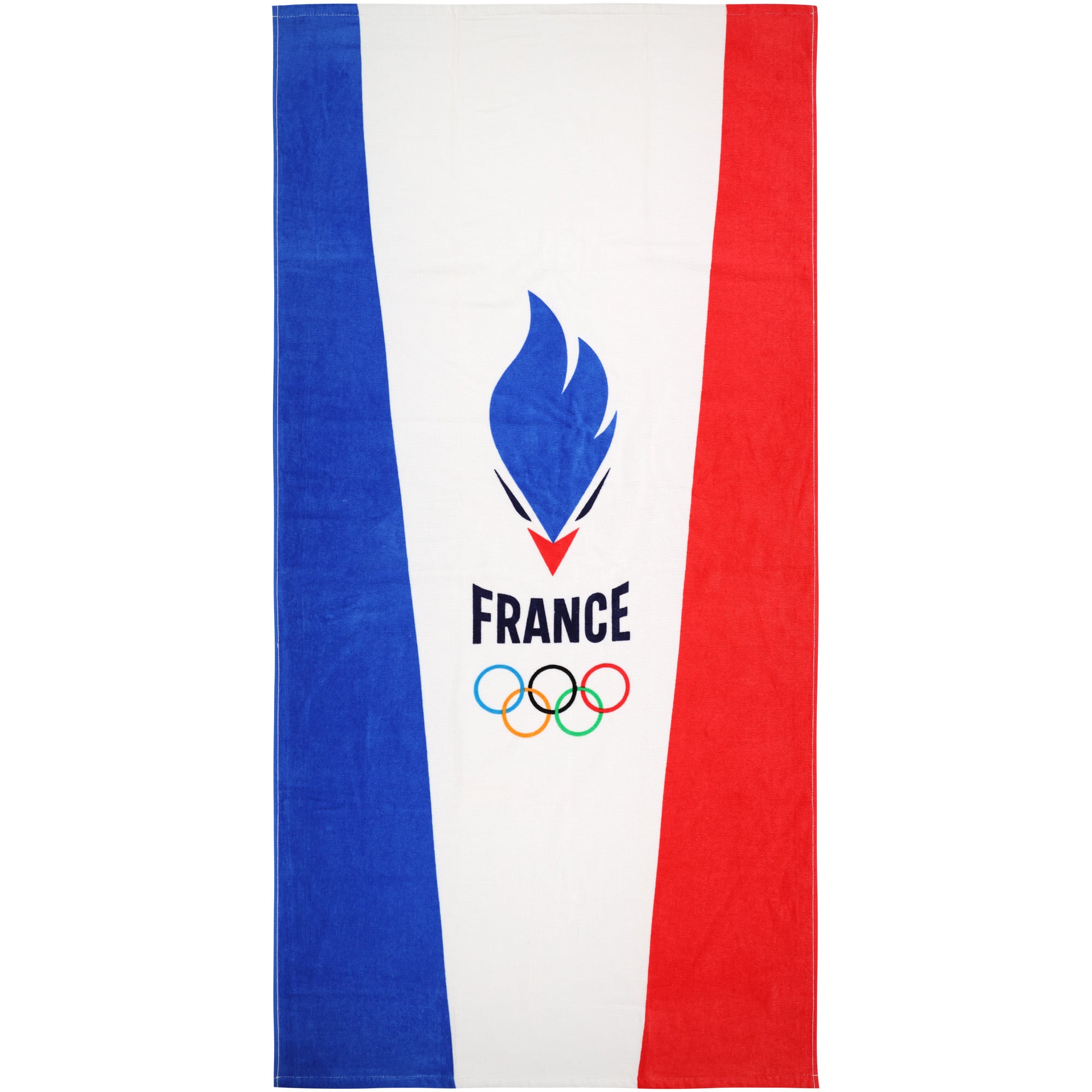 Serviette Officielle Des Jeux Olympiques Paris 2024 - Pour Athlètes - Fabriquée En France