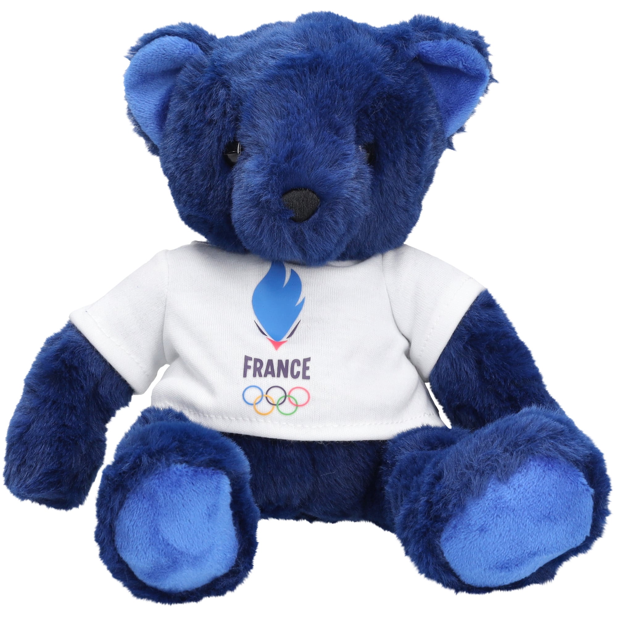 Fun House JEMINI Reisekopfstütze – Olympische Spiele Paris 2024 Maskottchen, Für Kinder, Farbe Rot/blau/gelb
