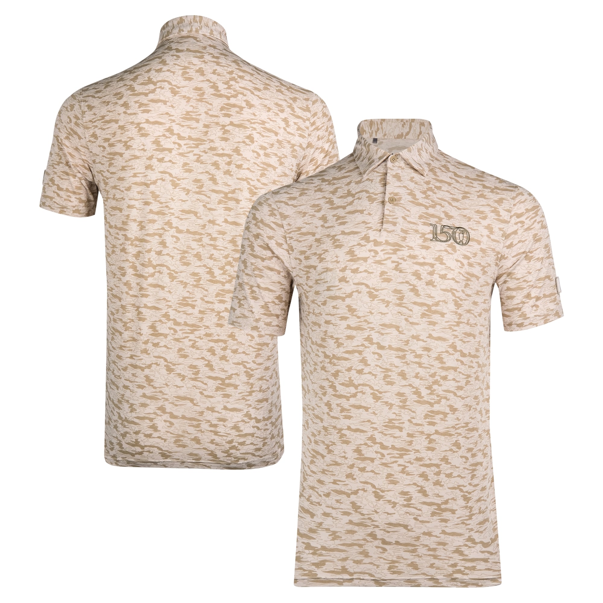 The 150th Open St Andrews adidas Commemorative Polo - Brown