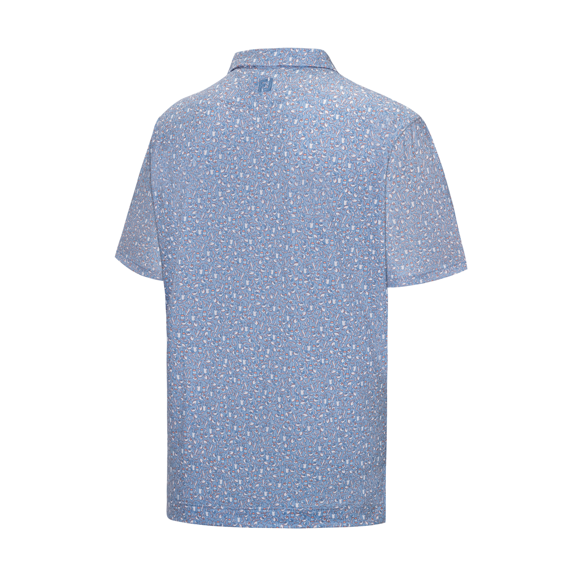 Men's FootJoy  Blue THE PLAYERS Bloody Mary Lisle Polo