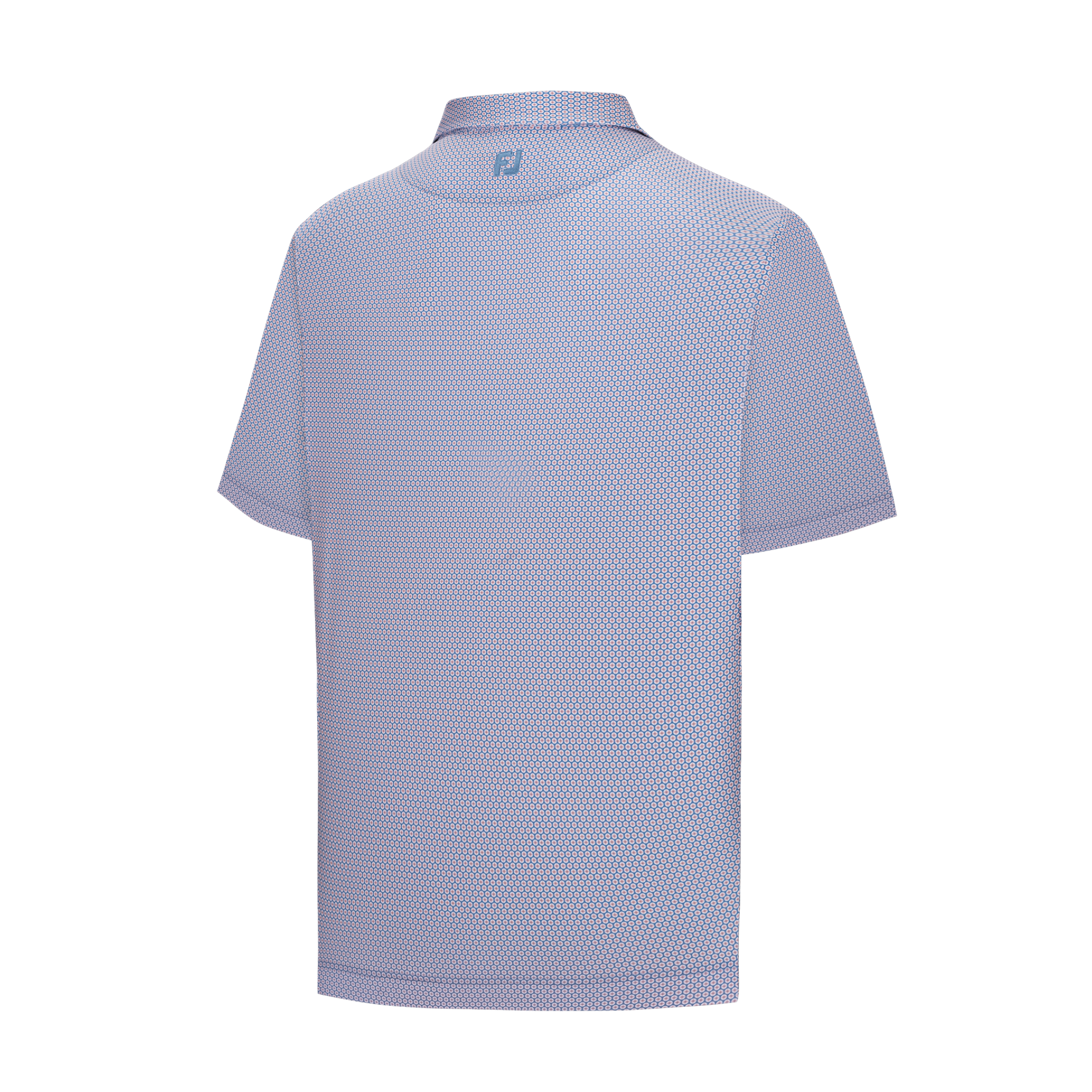 Men's FootJoy Blue THE PLAYERS Stellar Print Lisle Polo