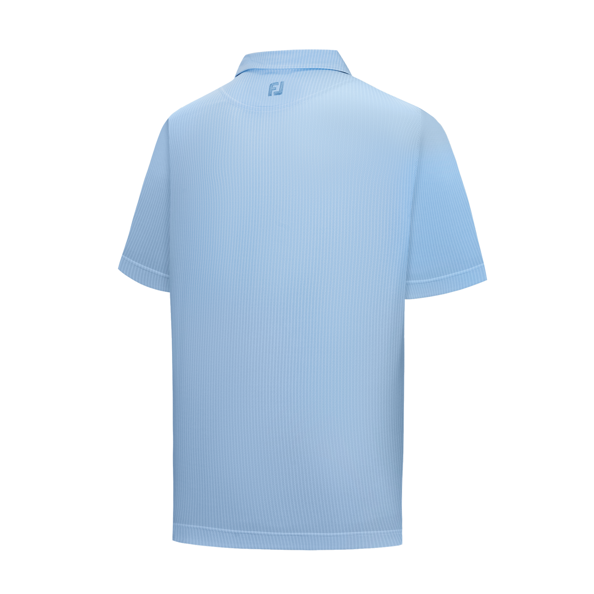 Men's FootJoy  Light Blue THE PLAYERS Tee Time Print Lisle Polo