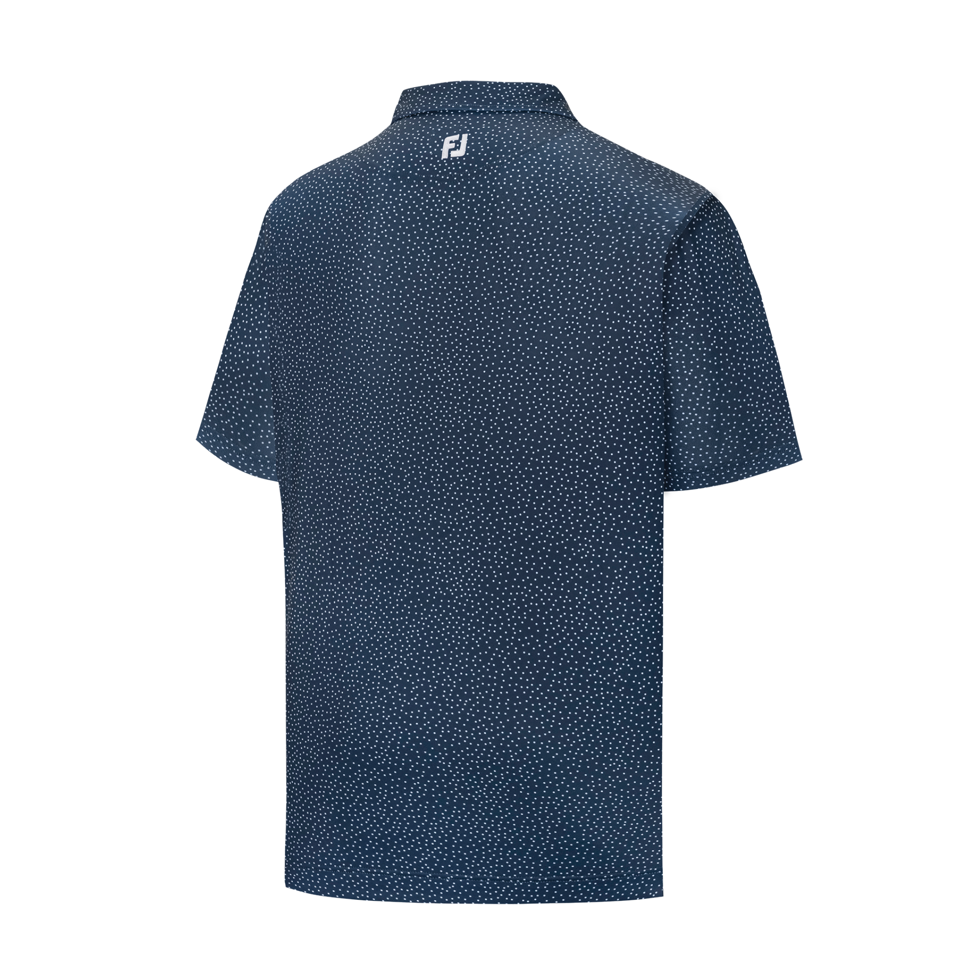 Men's FootJoy  Navy THE PLAYERS Scatter Dot Pique Polo