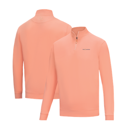 THE PLAYERS Pull-over FootJoy Approach à quart de zip - Orange