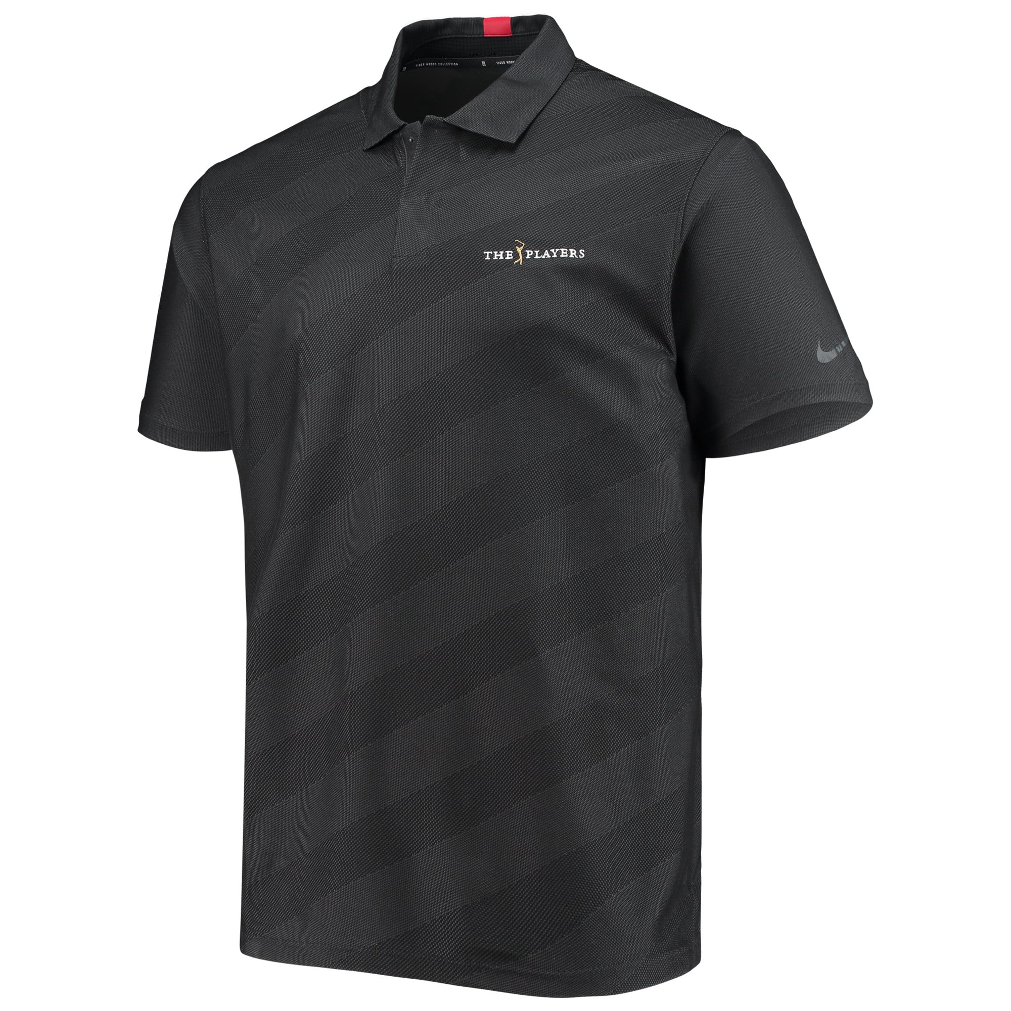 Men's Nike Tiger Woods Black THE PLAYERS Championship Stripe