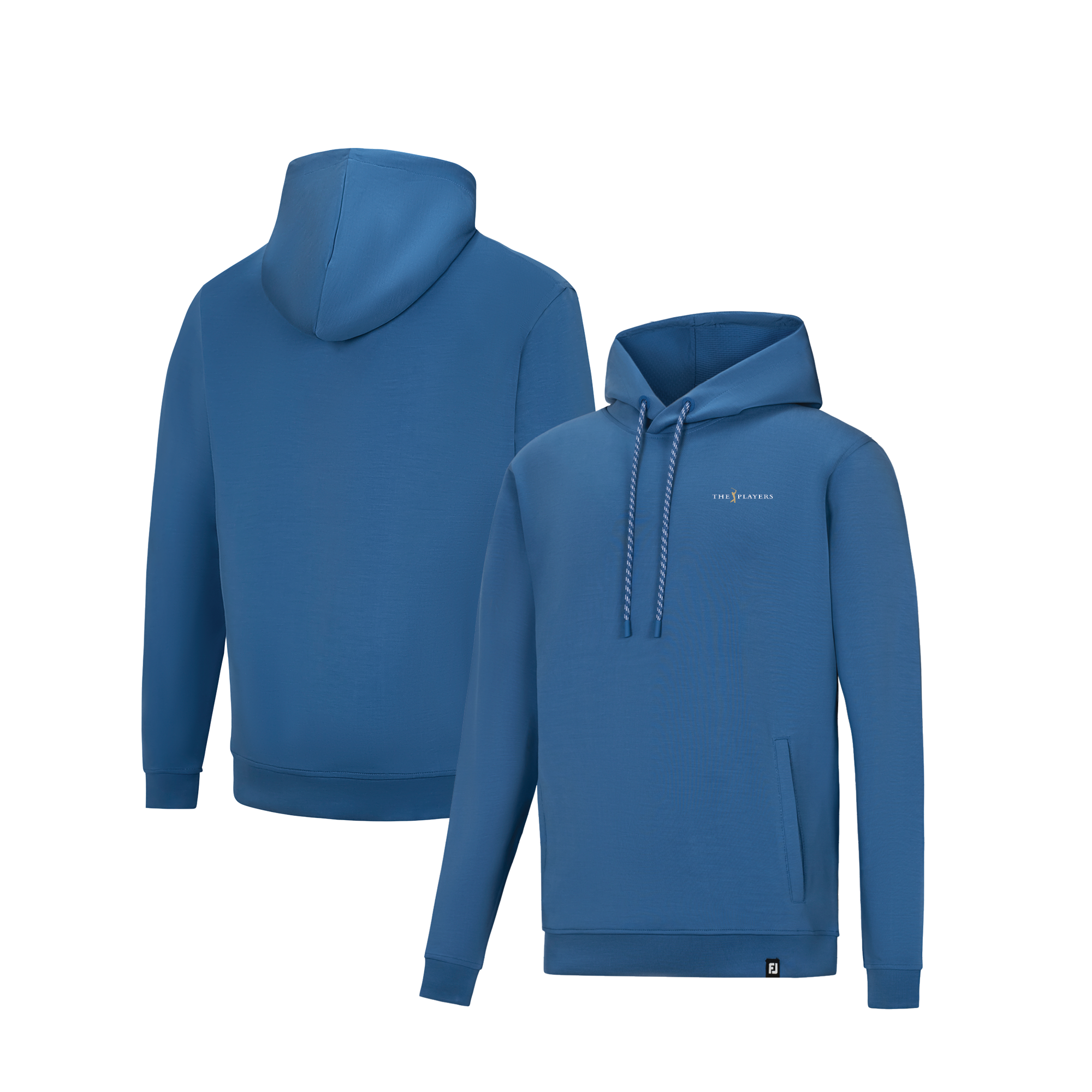 Youth FootJoy  Blue THE PLAYERS Shift ProDry Tri-Blend Hoodie