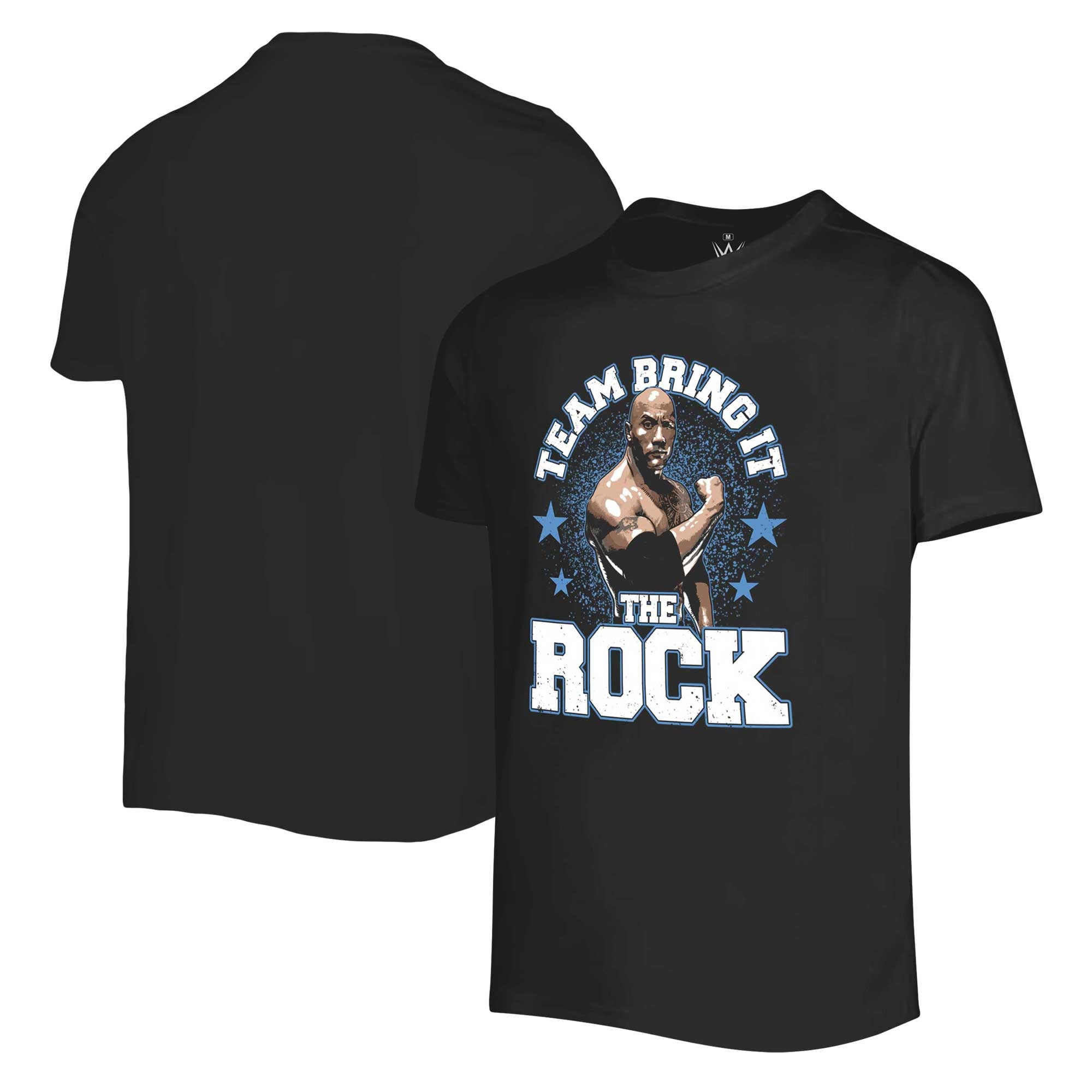 The Rocking Team Wwe The Rock Team Bring It Logo WWE The Rock Team Bring It Germany