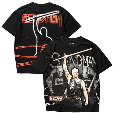 T-shirt unisexe The Sandman Complex x WWE - Noir