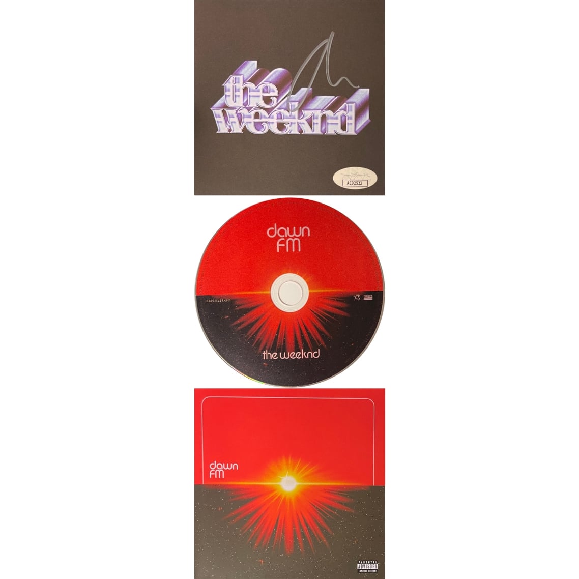 Weeknd Cd Insert The Weeknd 2022 Album Cover