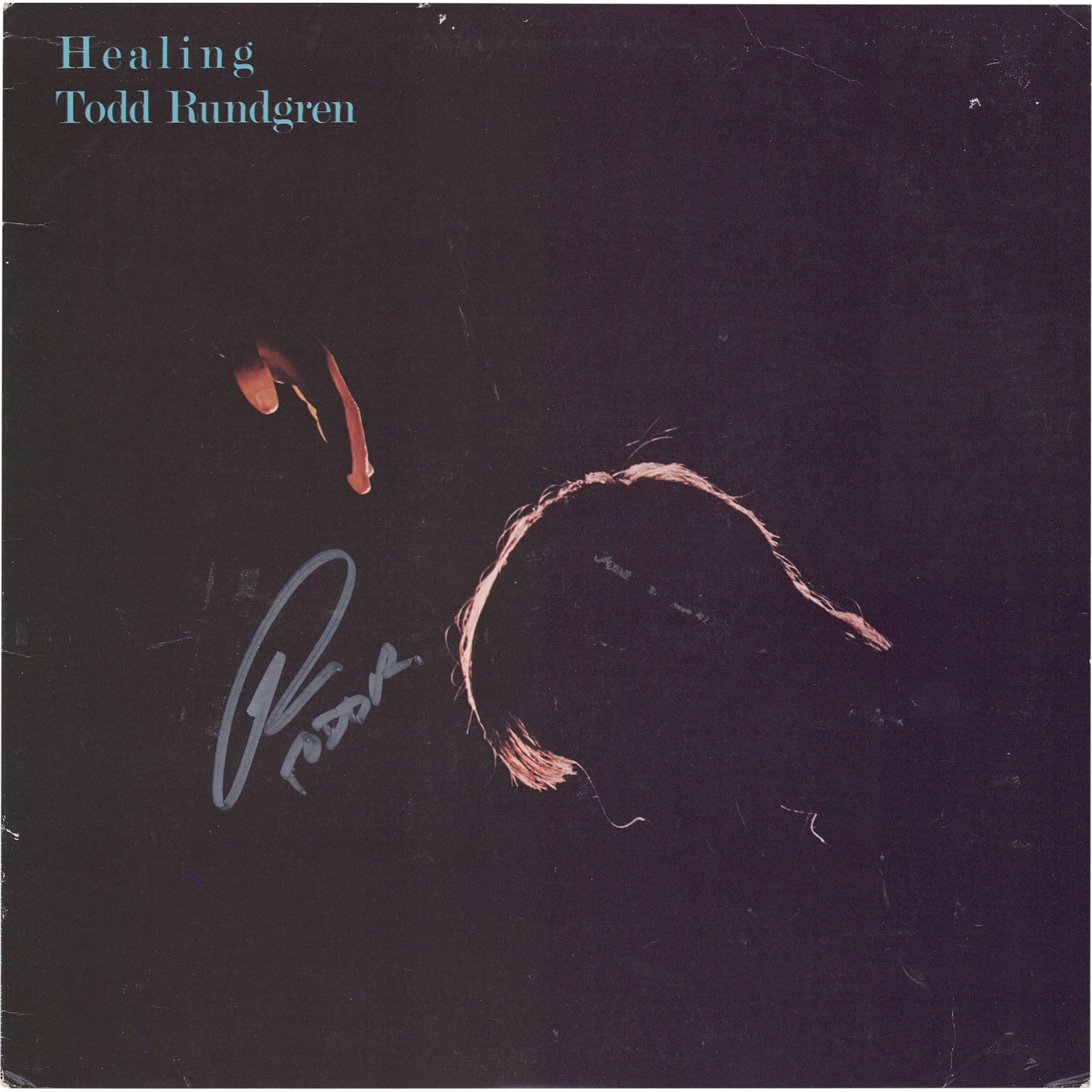 Todd Rundgren Autographed Fanatics Authentic Healing Album - JSA
