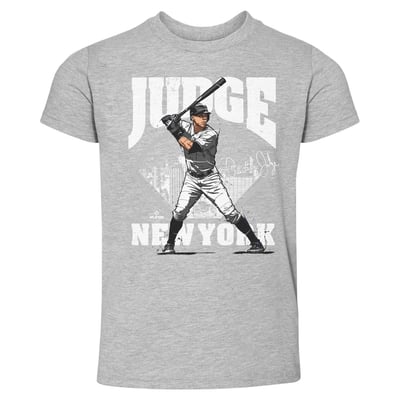 Aaron Judge 500 Level Toddler Field T-Shirt - Heather Gray