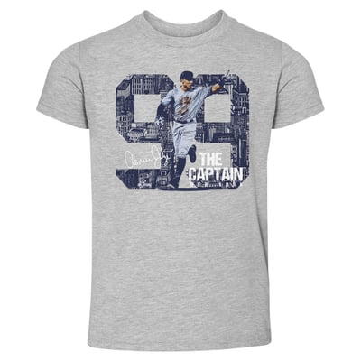 Aaron Judge 500 Level Toddler Skyline T-Shirt - Heather Gray