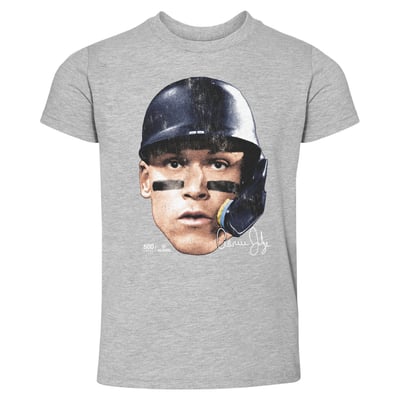 Aaron Judge 500 Level Toddler Vintage T-Shirt - Heather Gray