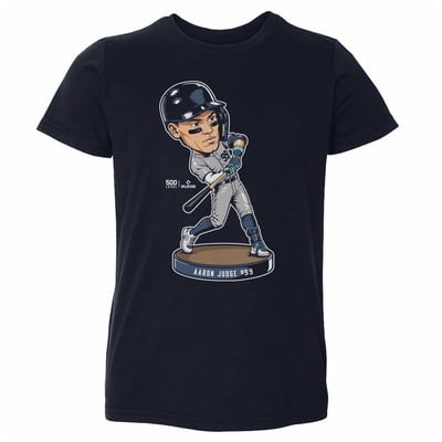 Aaron Judge 500 Level Toddler Bobblehead T-Shirt - Navy