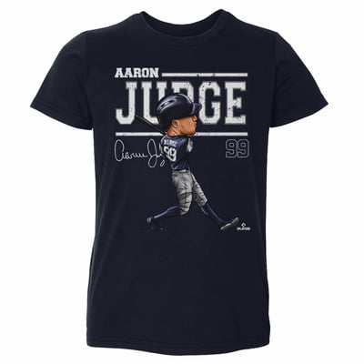 Aaron Judge 500 Level Toddler Cartoon T-Shirt - Navy