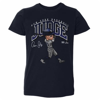 Aaron Judge 500 Level Toddler Cartoon T-Shirt - Navy