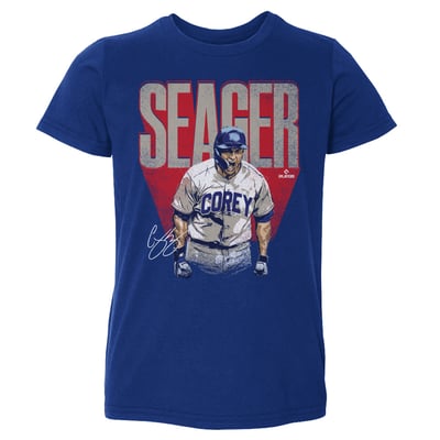 Corey Seager 500 Level Toddler Bold T-Shirt - Royal