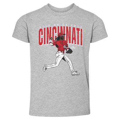 Elly De La Cruz 500 Level Toddler Big Time T-Shirt - Heather Gray