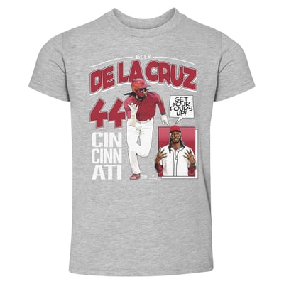 Elly De La Cruz 500 Level Toddler Comic Book T-Shirt - Heather Gray