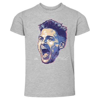 Enrique Hernández 500 Level Toddler Scream T-Shirt - Heather Gray