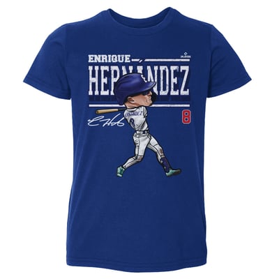 Enrique Hernández 500 Level Toddler Cartoon T-Shirt - Royal