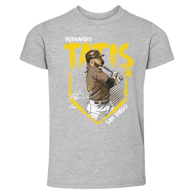Fernando Tatis Jr. 500 Level Toddler Base T-Shirt - Heather Gray
