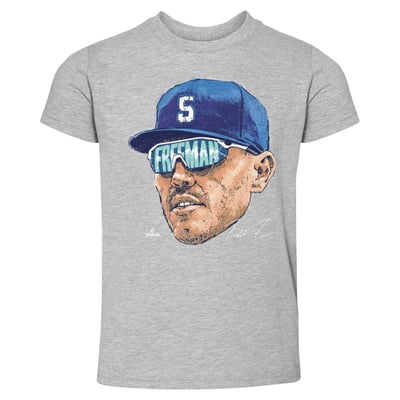 Freddie Freeman 500 Level Toddler Sunglasses T-Shirt - Heather Gray