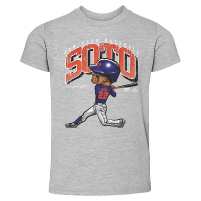 Juan Soto 500 Level Toddler Cartoon T-Shirt - Heather Gray
