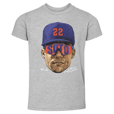 Juan Soto 500 Level Toddler Sunglasses T-Shirt - Heather Gray