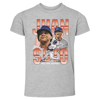 Juan Soto 500 Level Toddler Vintage T-Shirt - Heather Gray