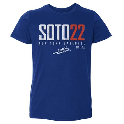 Juan Soto 500 Level Toddler Elite T-Shirt - Royal