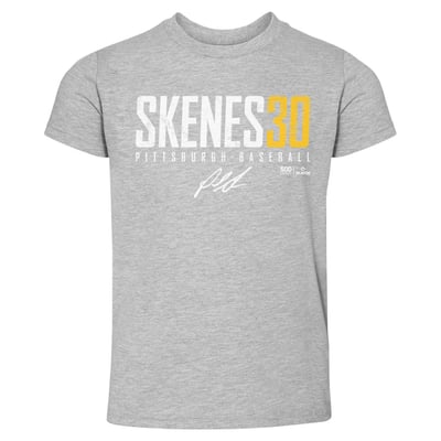 Paul Skenes 500 Level Toddler Elite T-Shirt - Heather Gray